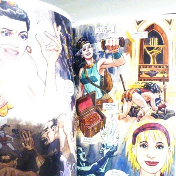 1st PRINTING 2016 WONDER WOMAN The True Amazon Jill Thompson H/C Book - Picture 6 of 10